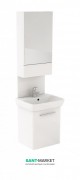 Тумба з раковиною підвісна Kolo Nova Pro 60 см з дзеркалом біла M39016000
