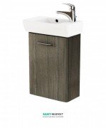 Тумба з раковиною підвісна Kolo Nova Pro 45 см сірий ясен M39009000