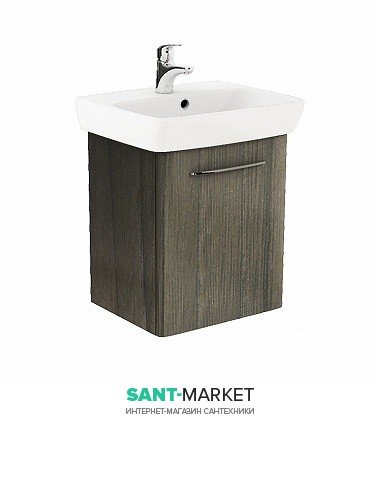 Тумба с раковиной подвесная Kolo Nova Pro 55 см серый ясень M39011000