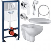 Унитаз с инсталляцией и гиг.душем Grohe Rapid SL 28512009