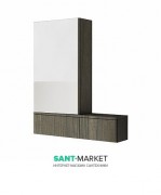 Дзеркальна шафа Kolo Nova Pro 70.8х85 лівобічний сірий ясен 88441000