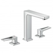 Смеситель для раковины двухрычажный скрытый Hansgrohe коллекция Metropol хром 74515000
