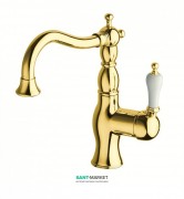 Смеситель для раковины однорычажный RESP CAESAR золото 152.378.352/A ORO