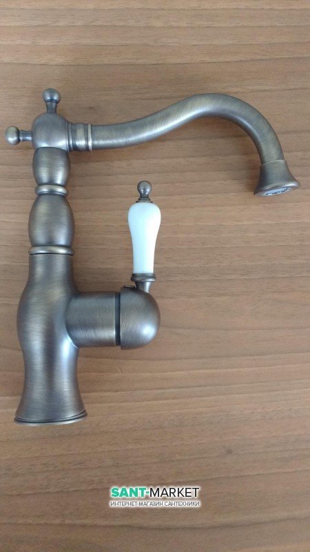 Змішувач для раковини одноважеля RESP CAESAR бронза 151.378.352 / A BR