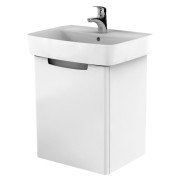 Тумба с раковиной подвесная Kolo Rekor 40.7 см белый глянец K99025000