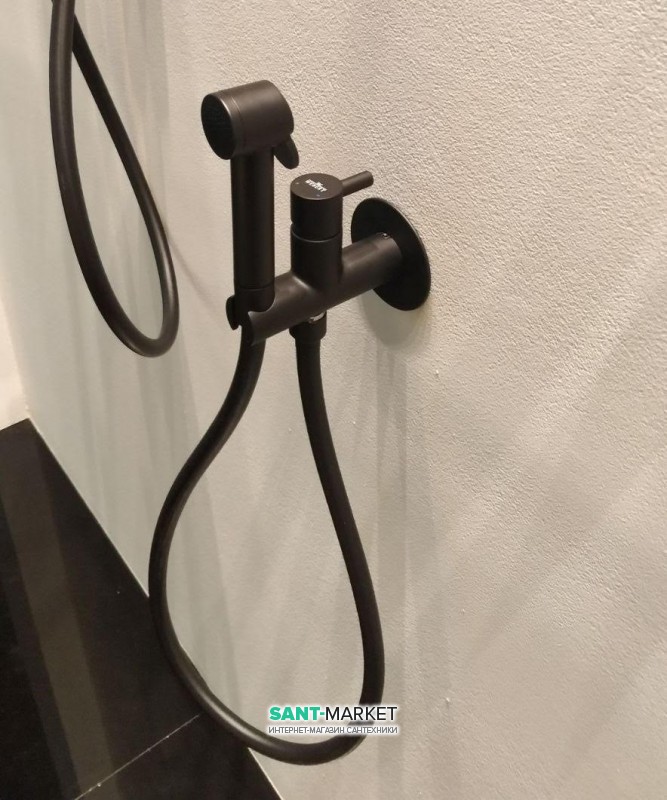 Набір гігієнічного душа Webert чорний EL870303 PVC NERO OPACO