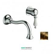 Змішувач для раковини настінний RESP CAESAR бронза 151.378.324 BR