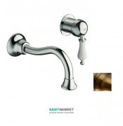 Смеситель для раковины настенный RESP CAESAR бронза 151.378.324 BR