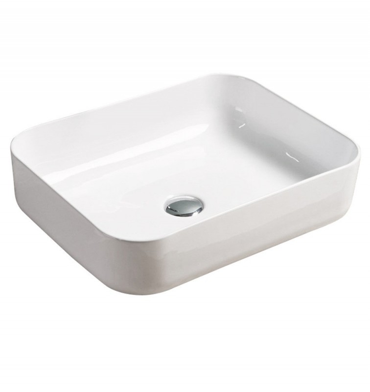 Раковина для ванної накладна Volle біла 13-01-007