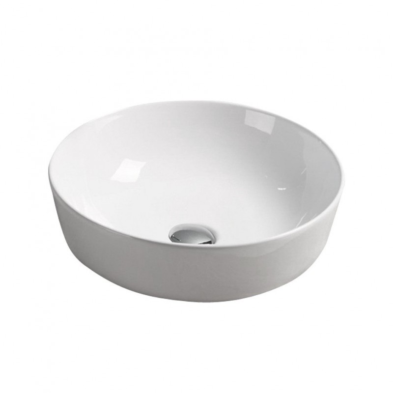 Раковина для ванной накладная Volle белая 13-01-040