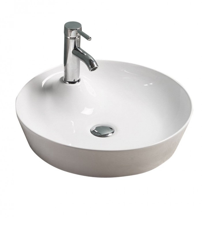 Раковина для ванної накладна Volle біла 13-01-036