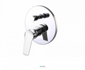 Смеситель для ванны скрытый (встраиваемый) Volle Nemo хром 15142200