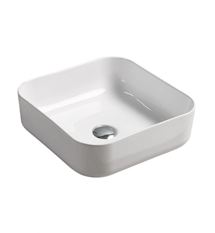 Раковина для ванної накладна Volle біла 13-01-035