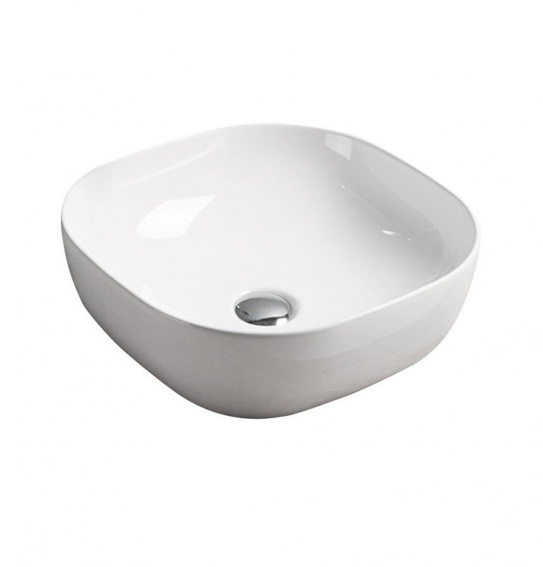 Раковина для ванной накладная Volle белая 13-01-030