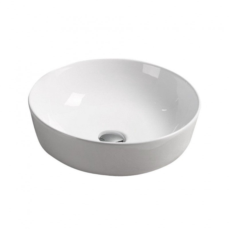 Раковина для ванної накладна Volle біла 13-01-040