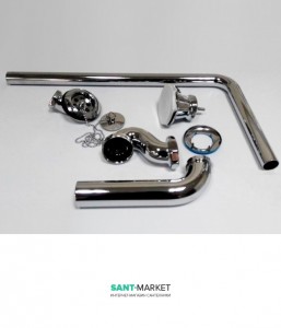 Злив-перелив для ванни Marmorin Fama хром ZOPCC