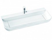 Раковина для ванной Marmorin Dione 70х45 см литой камень белый 505 070 020 xx x