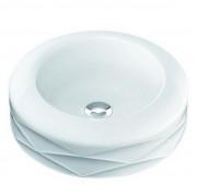 Раковина для ванної Marmorin Kore Ø40 см литий камінь білий 490 040 020 xx x