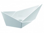 Раковина для ванної Marmorin Palera 59,6х27,7 см литий камінь білий 585 060 020 xx x