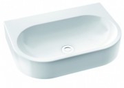 Раковина для ванной Marmorin Pia 60х41 см литой камень белый 571 060 020 xx x