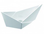 Раковина для ванной Marmorin Palera 59,6х27,7 см литой камень белый 585 060 020 xx x