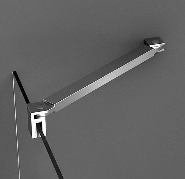 Тримач скла кутовий Volle 35 хром 18-05J-35