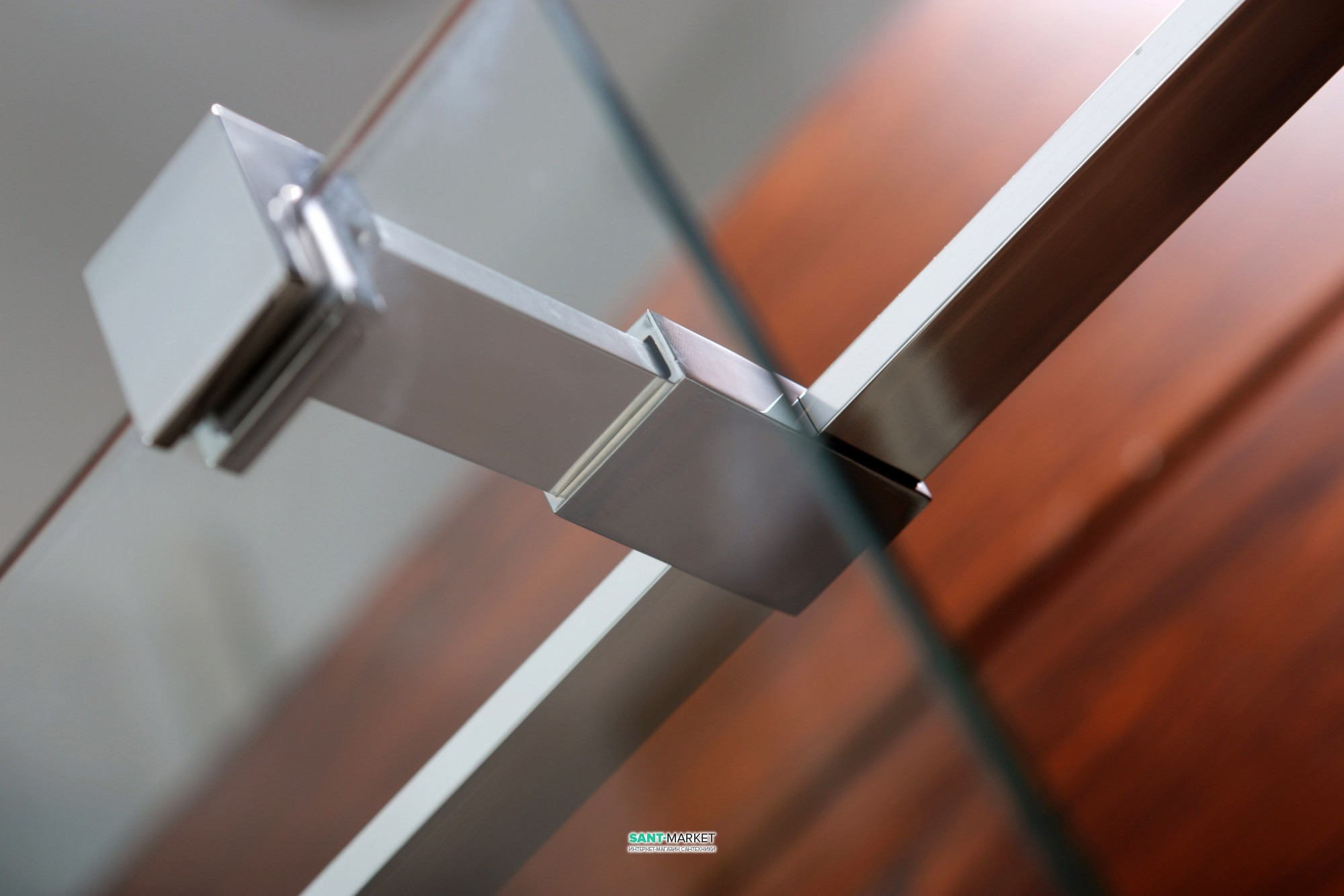 Держатель стекла Volle 90 с креплениями 18-05F-90