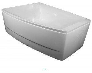 Ванна акрилова асиметрична Volle 170х120х63 біла TS-100 / L