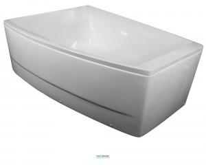Ванна акриловая асимметричная Volle 170х120х63 белая TS-100/L