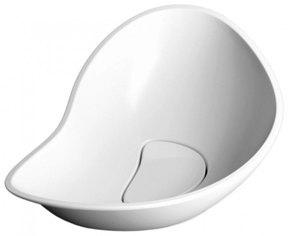 Раковина для ванної Marmorin Tallasa 46,6х27,7 см литий камінь білий P 520 044 020 010