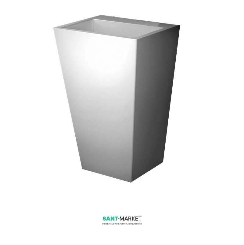 Раковина для ванної підлоги Marmorin Tebe-550 біла P 530 055 020 010