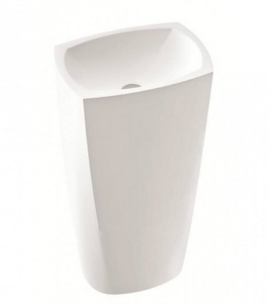 Раковина для ванної Marmorin Isar S 45.5х32.8 литий камінь білий P 598 040 020 010