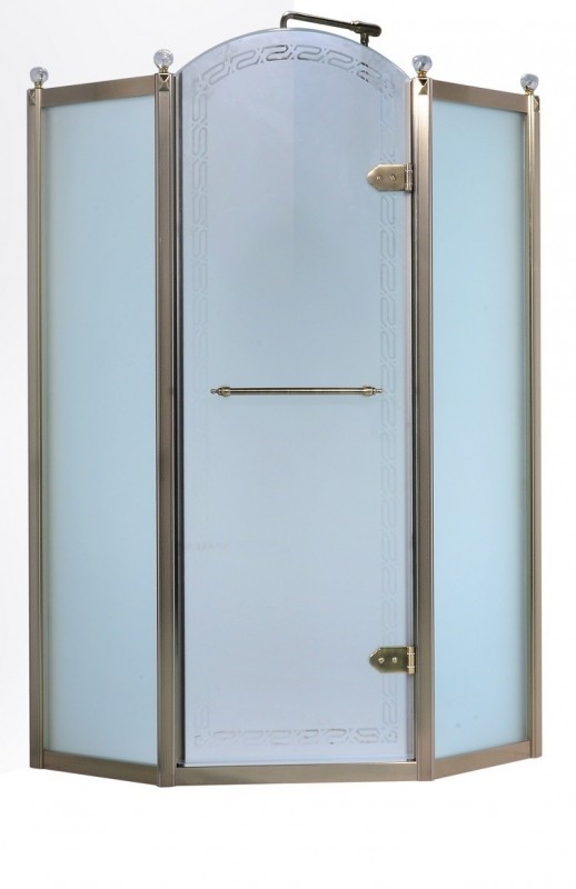 Душова кабіна Volle Grand Tenerife Bronze 100х100х200 без піддону 10-22-166 Bronze