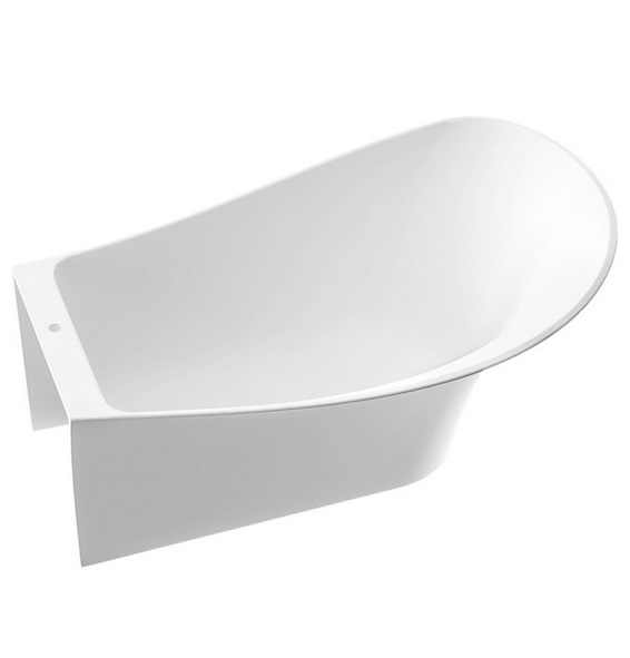 Ванна з каменю Marmorin Misa L/R 155,3x91,6 см білий 634 155 920 хх х