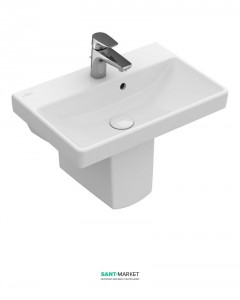 Раковина для ванной подвесная Villeroy&Boch Avento белая 4A005501