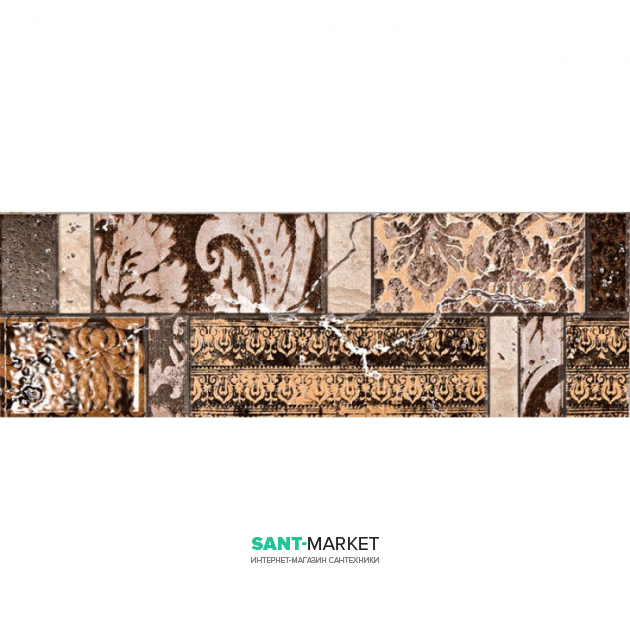 Плитка для підлоги бордюр Dual Gres Karma Merida 15x45