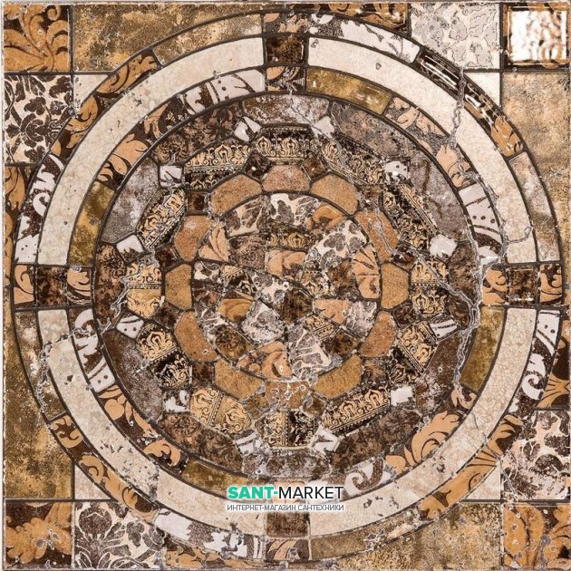 Плитка напольная декор Dual Gres Karma Merida 45x45