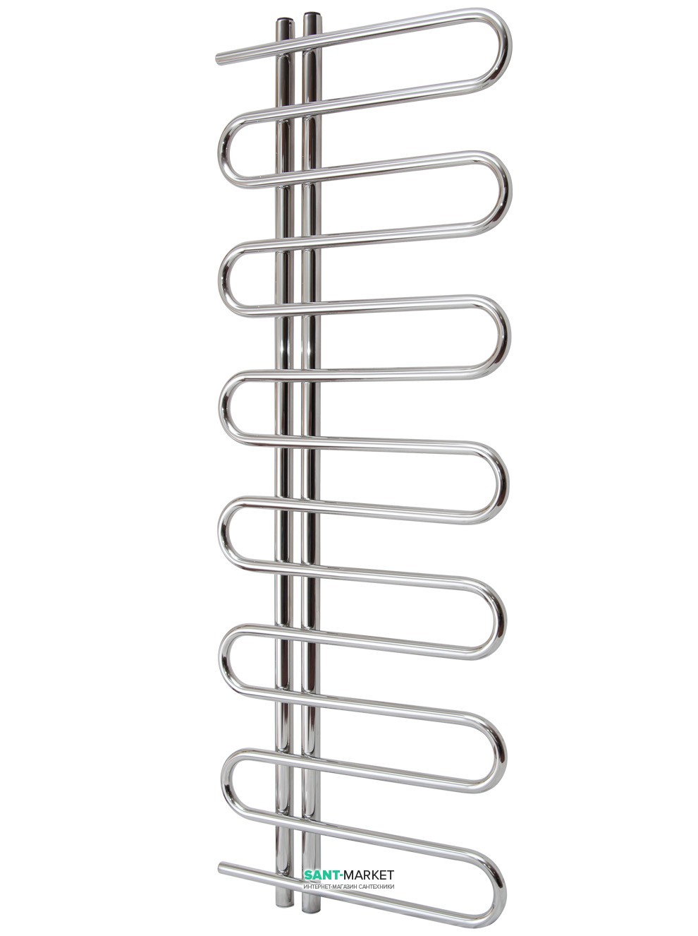 Водяной полотенцесушитель Mario Евро Снейк 1360x500x50 4820111354061