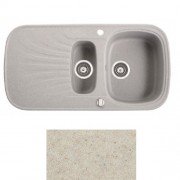 Мойка для кухни прямоугольная Marmorin Oren 1 5k 1o врезная искусственный камень песочный 180 513 007
