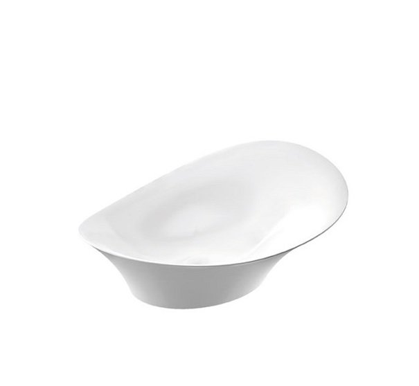 Раковина для ванной Marmorin Alice I 55х32.7 см литой камень белый P 550 056 020 010