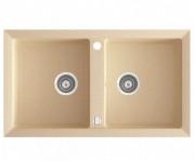 Мийка для кухні Marmorin Cire 2k 87х50 см штучний камінь Magranit сафарі 375 203 001