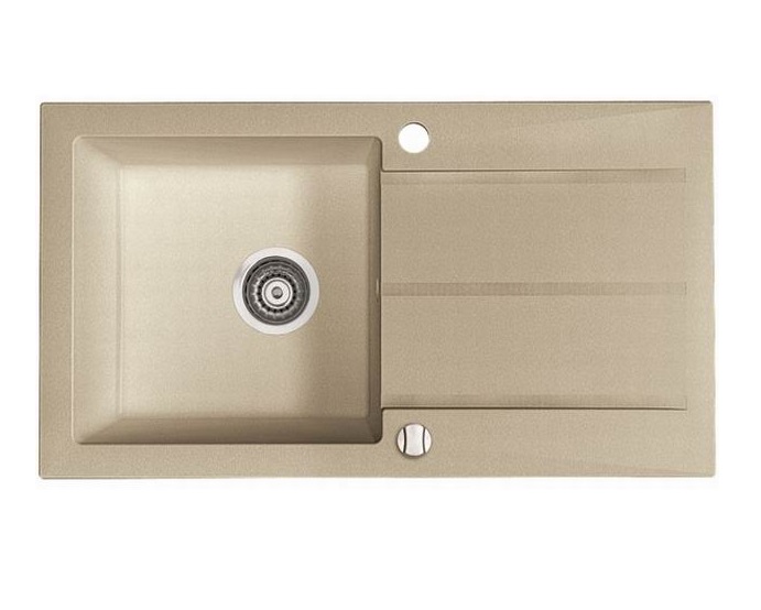 Мийка для кухні Marmorin Tama 1k 10 78х43,5 см штучний камінь Magranit пісочний 390 113 007