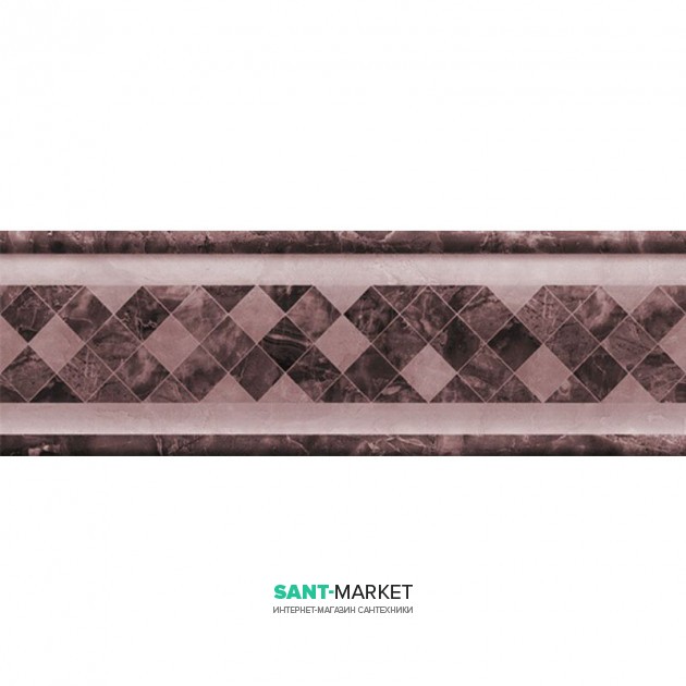 Фриз Dual Gres Victoria Marron 10x30