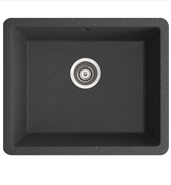 Мойка для кухни Marmorin Fado 1k 56х46 см искусственный камень Magranit черный 428 100 002
