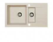 Мийка для кухні Marmorin Tama 1,5k 10 78х43,5 см штучний камінь Magranit сафарі 390 513 001