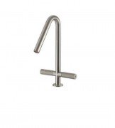 Смеситель для раковины двухвентильный Treemme 22mm нержавеющая сталь 6014IS