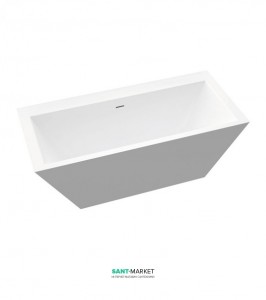 Ванна каменная отдельностоящая Marmorin Tebe IV белая P_W_082_06_1600