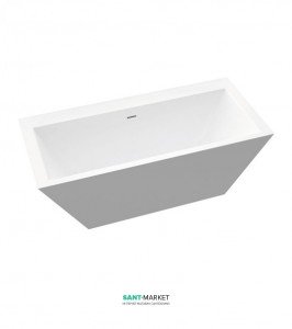 Ванна каменная отдельностоящая Marmorin Tebe IV белая P_W_082_06_1600