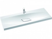 Раковина для ванної Marmorin Noel 120х45 см литий камінь білий 582 120 020 xx x