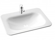 Раковина для ванной Marmorin Tytan 62х46 см литой камень белый 586 062 020 xx x